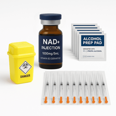 Buy NAD+ Injection Kit | At-Home Subcutaneous NAD+ | MLP